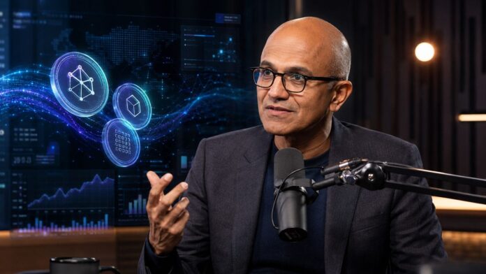 Satya Nadella podcast Hard Fork