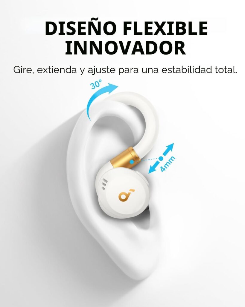 Soundcore Sport X20 en oferta por el Prime Day: Los auriculares deportivos definitivos caen a precio mínimo 1 Soundcore Sport X20 diseno flexible 1