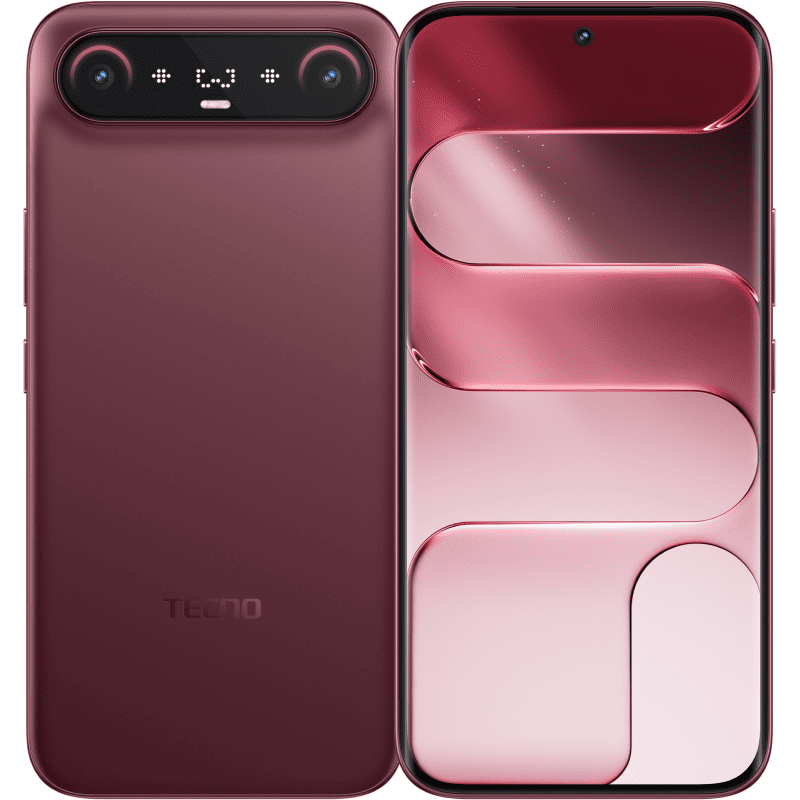Transsion Tecno Camon Slim rojo 1