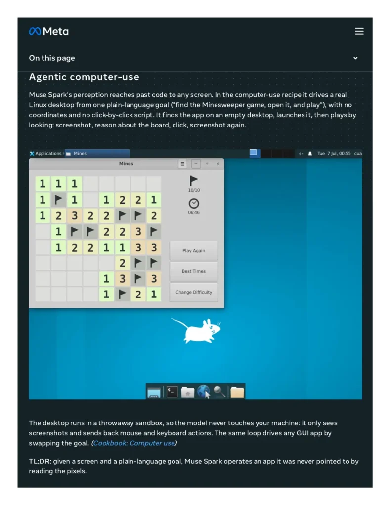 API de Muse Spark