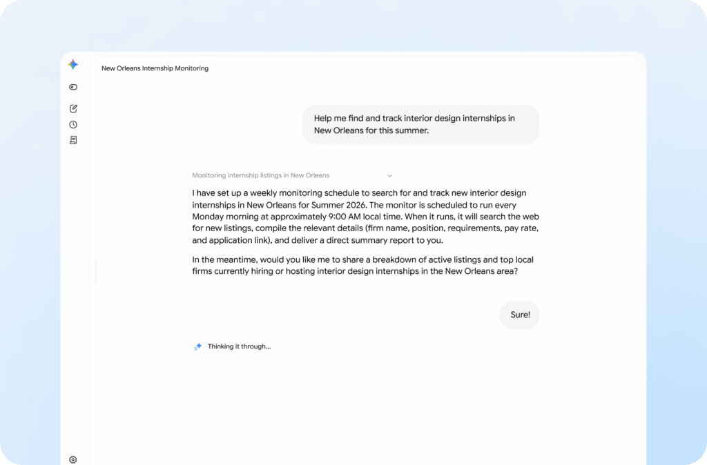 Google ataca a Apple en su propio terreno: Gemini Spark llega a Mac para competir con Claude y Copilot 1 Gemini Spark 2