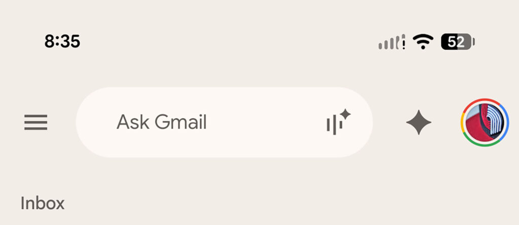 Google revoluciona Gmail: Gemini Live llega para controlar tu correo con la voz 1 Gmail Live icon