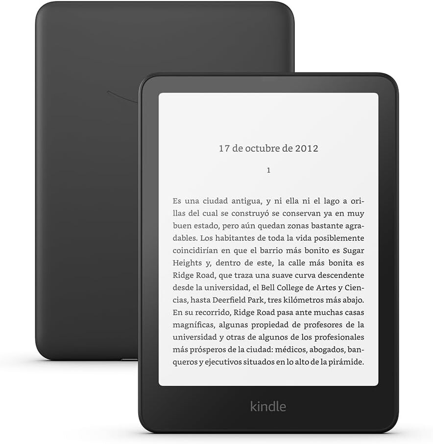 Lectura digital sin distracciones: Por qué un eReader aplasta a tu tablet y cómo usar eBiblio 1 Kindle Paperwhite