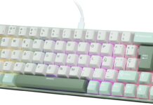 ¡Ofertaca en Amazon! El teclado magnético RK C68 con efecto Hall y Rapid Trigger se desploma a 47 euros