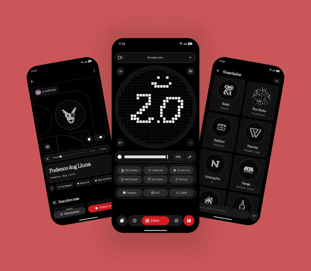 Glyph Museum 2.0: La app que revoluciona la Glyph Matrix (y que Nothing debería integrar de serie) 1 Glyph Museum 2.0 app 1