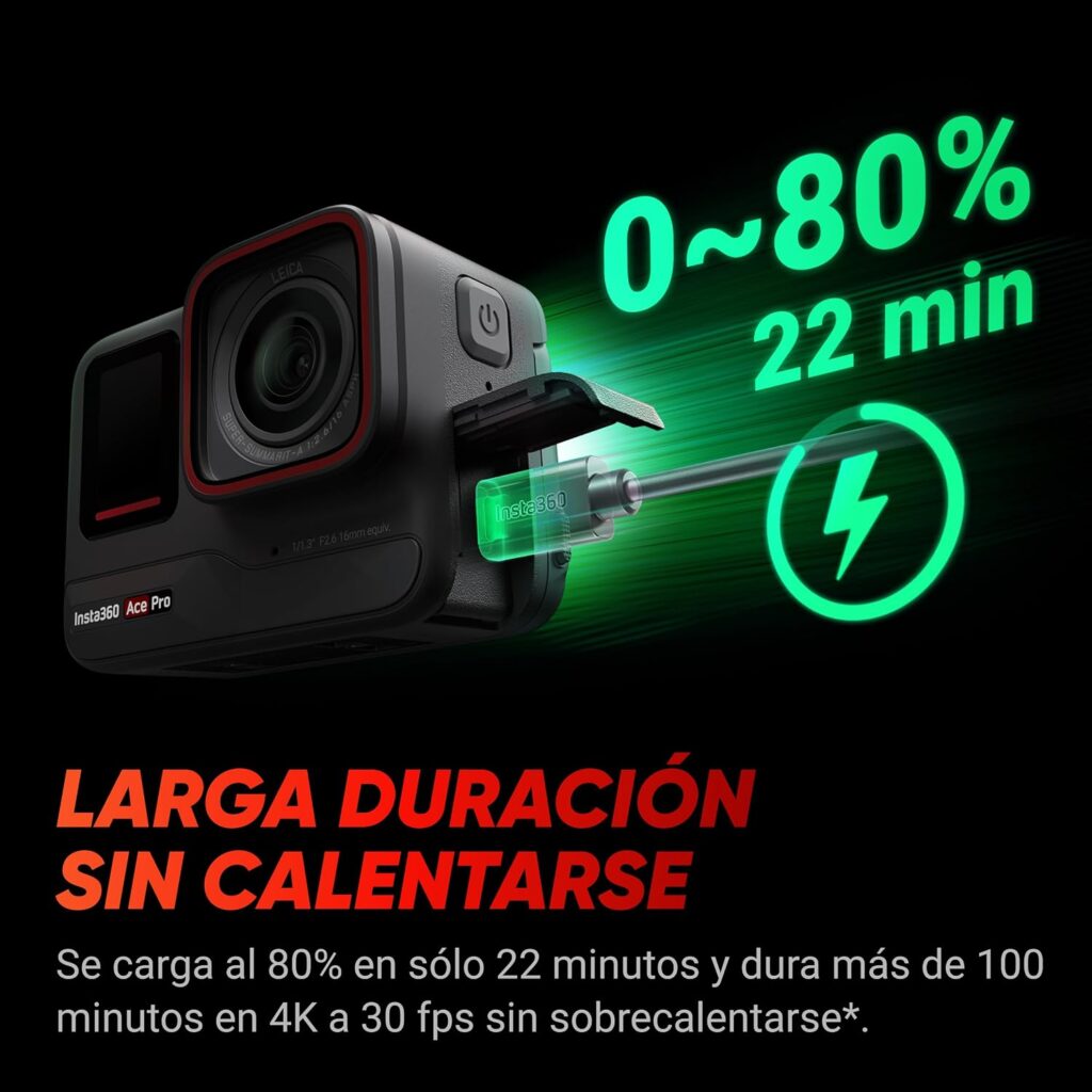 Insta360 Ace Pro: La cámara de acción con sello Leica desploma su precio en Amazon con un ofertón histórico 2 Insta360 Ace Pro bateria 1
