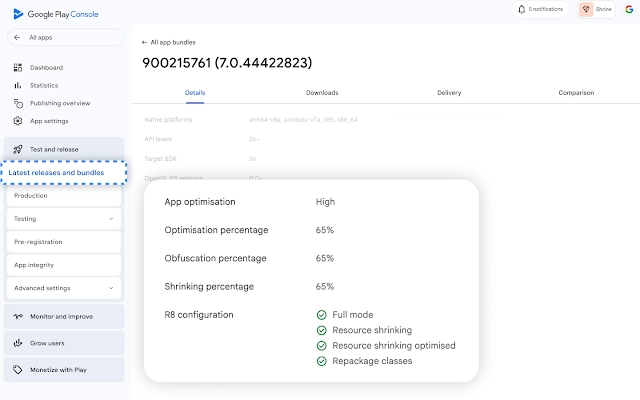 requisitos de memoria en Android