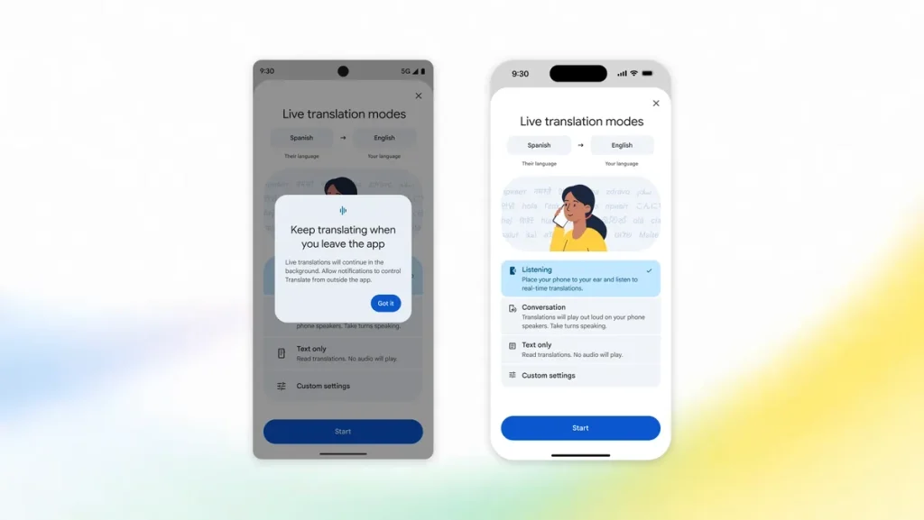 Traducción de oído a oído: Google Translate para iOS se actualiza con reproducción por el altavoz superior y el modo llamada 1 Google Translate para iOS