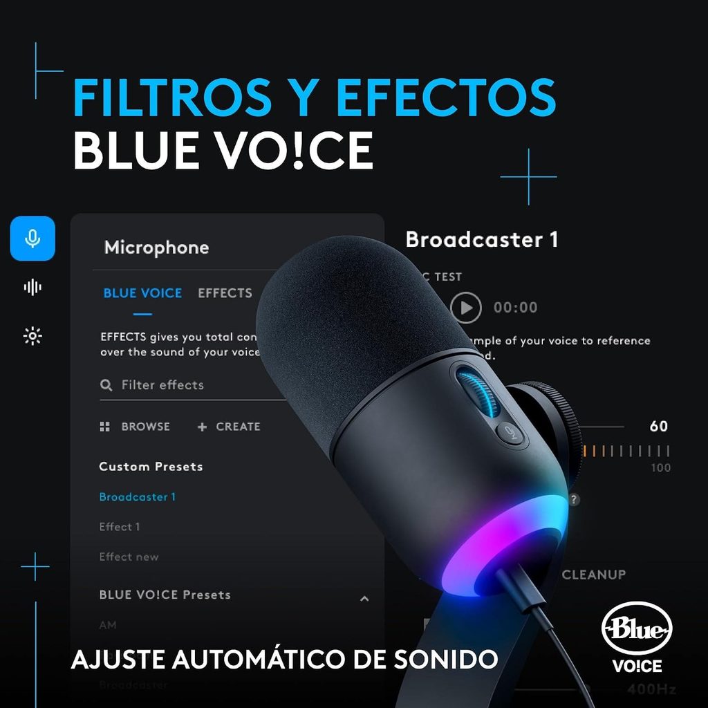 ¡Chollazo en Amazon! El micrófono gaming RGB Logitech G Yeti GX se desploma un 31% 2 Logitech G Yeti GX oferta