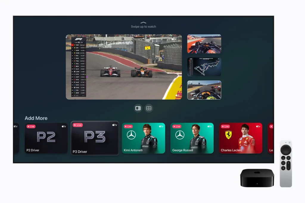 Apple TV Dolby Atmos llega a la F1 2