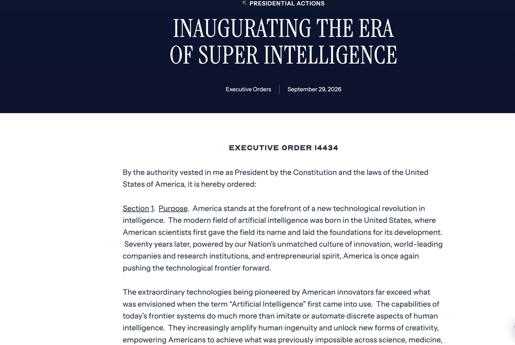 Revolución en SpaceX: Musk rebautiza la cuenta oficial de IA como "SpaceX Super Intelligence" tras la orden de Trump 2 Executive Order 14434 Super Intelligence