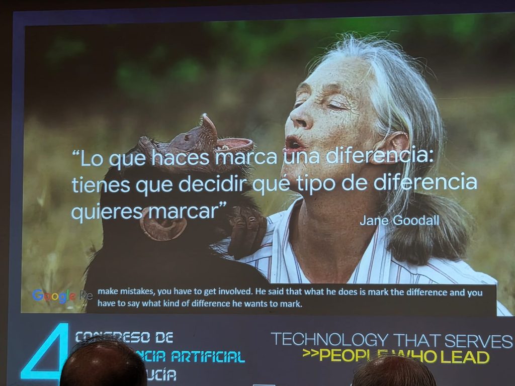 Jane Goodall Congreso IA Granada 2026