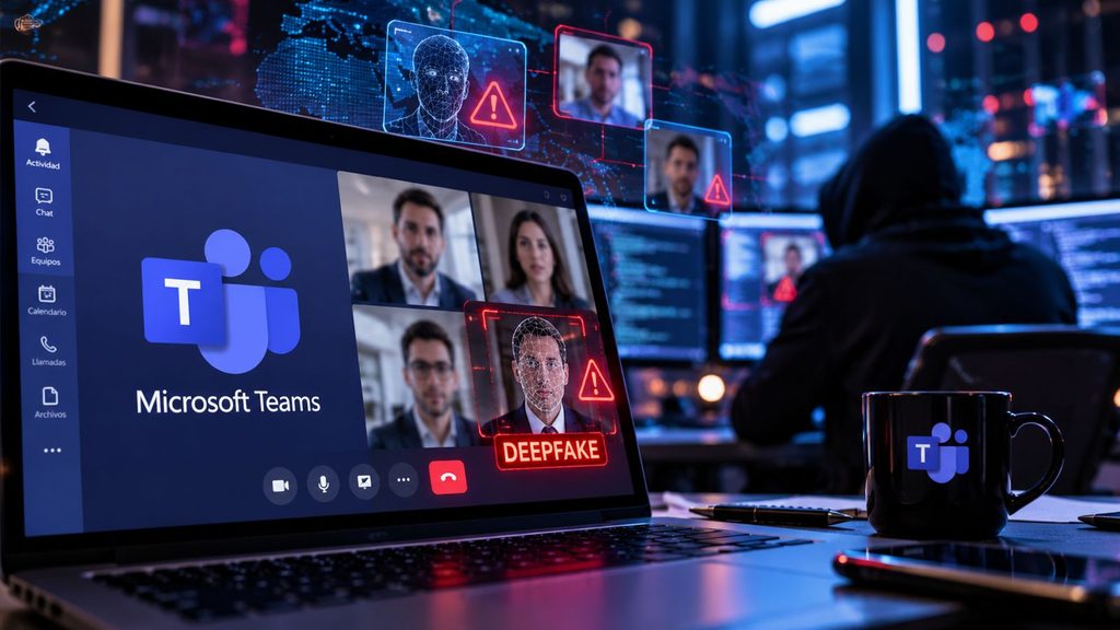 Microsoft Teams videollamadas deppfakes