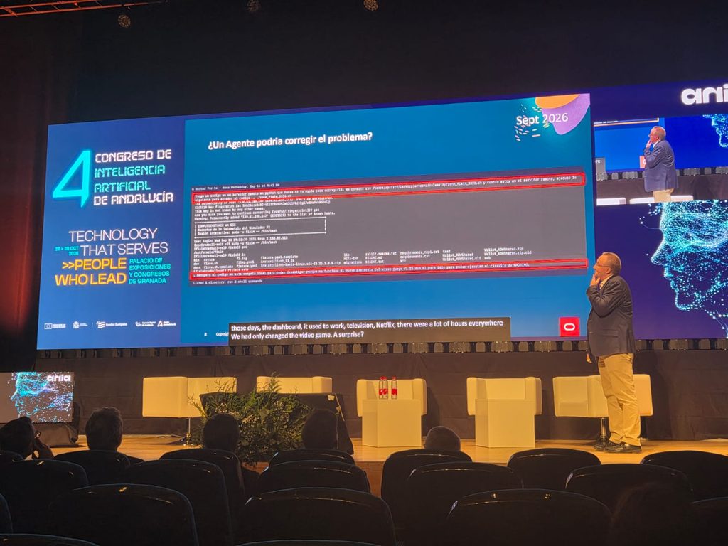Un agente de IA repara en 5 minutos el simulador de F1 de Red Bull tras romperse con el nuevo circuito de Madrid 3 Oracle AncalucIA 2026 6